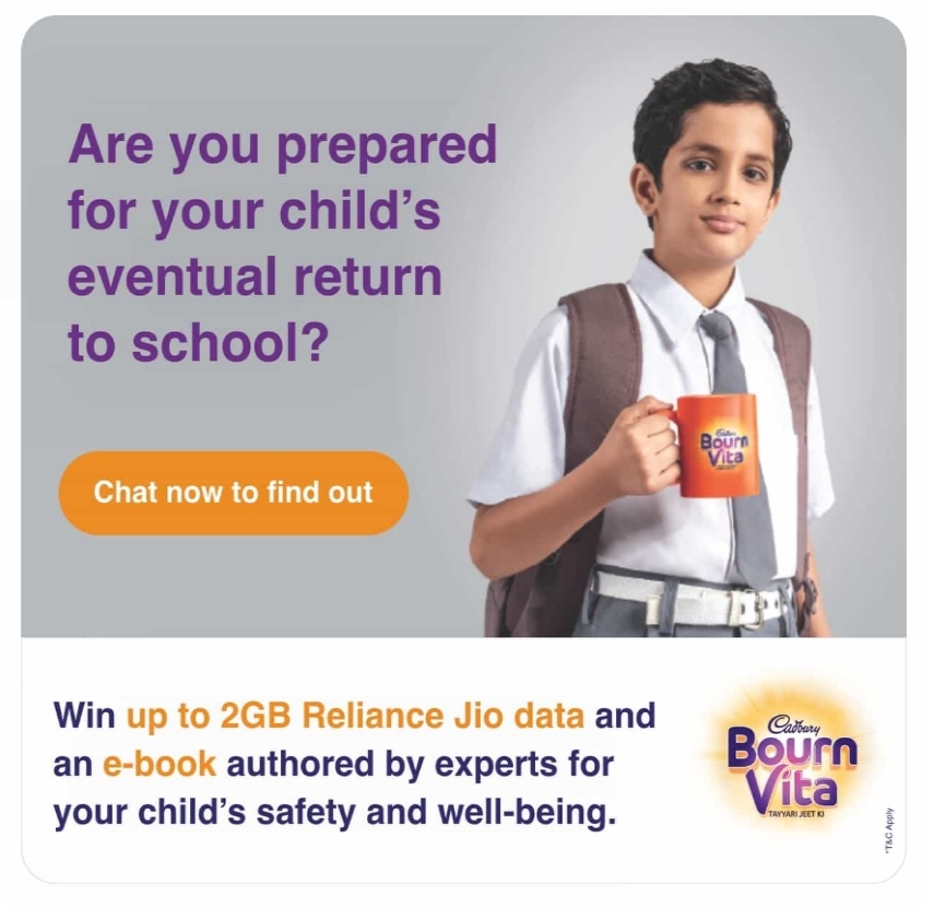 Bournvita Jio Back to School