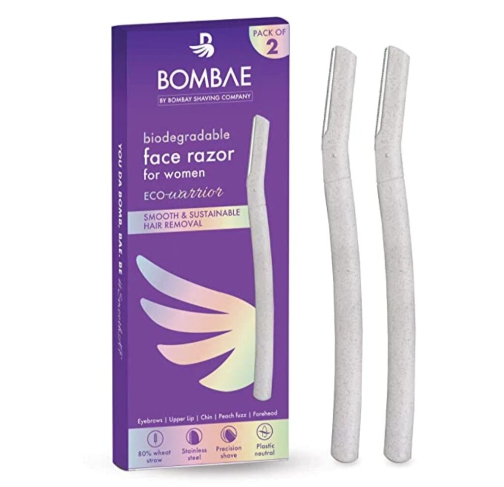 [Freebies] My Bombae Free Face & Eyebrow Razor | Pack Of 2