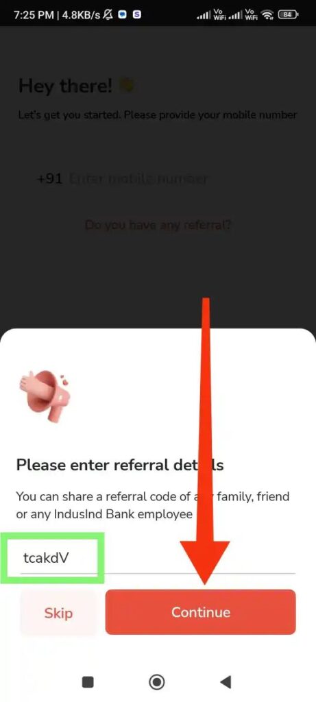 Indie Bank Referral Code: tcakdV