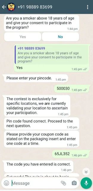 Enter Pin Code