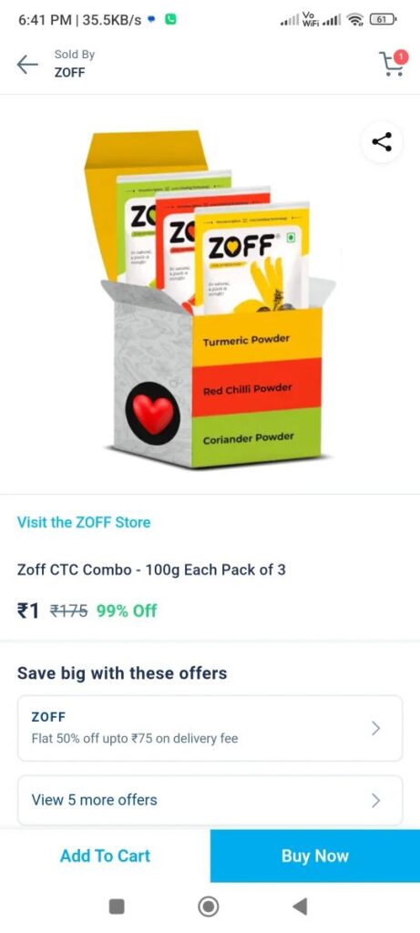 Zoff CTC Combo